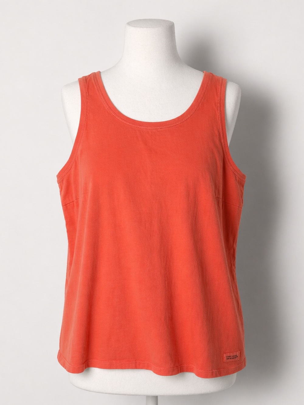 Life Is Good Crusher Tee Women’s Size XXL Orange coral Tank Top Casual